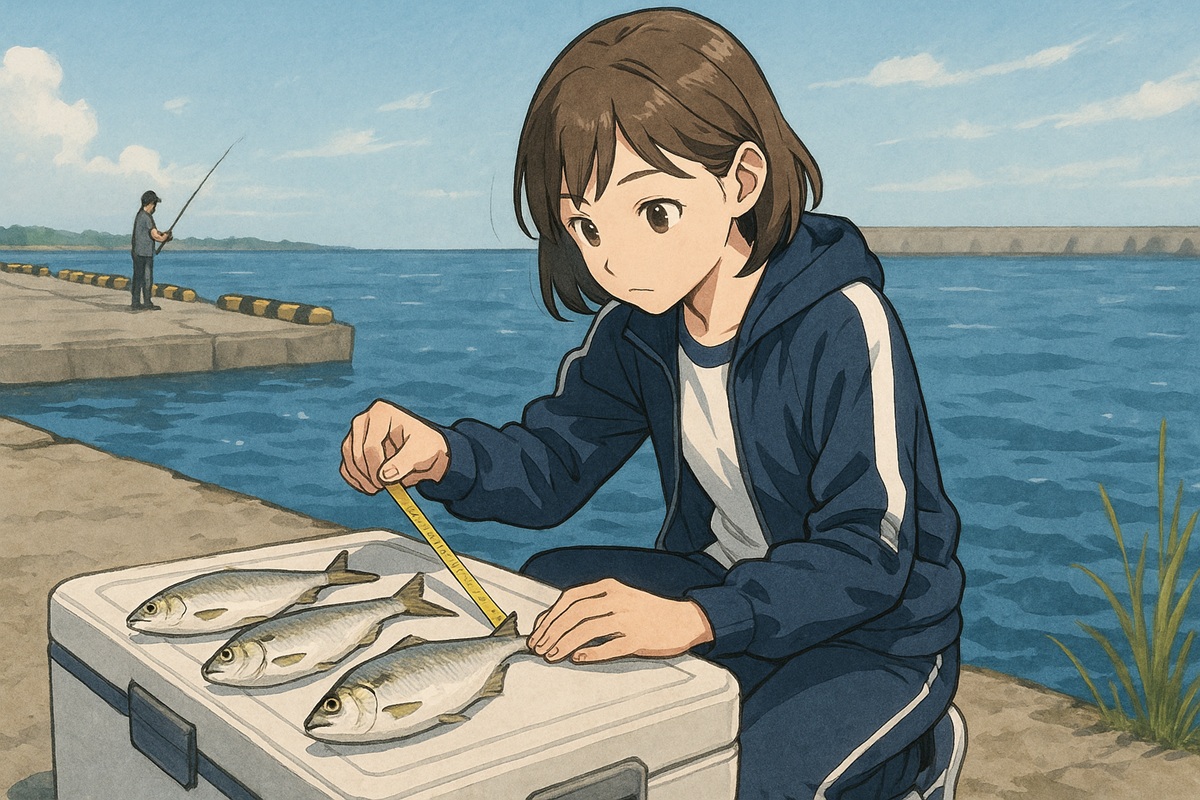 コノシロ泳がせ釣りで使うベイトのサイズ目安