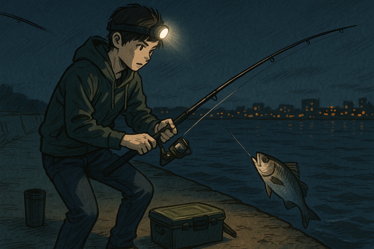 コノシロ泳がせ釣りでシーバスを釣る方法