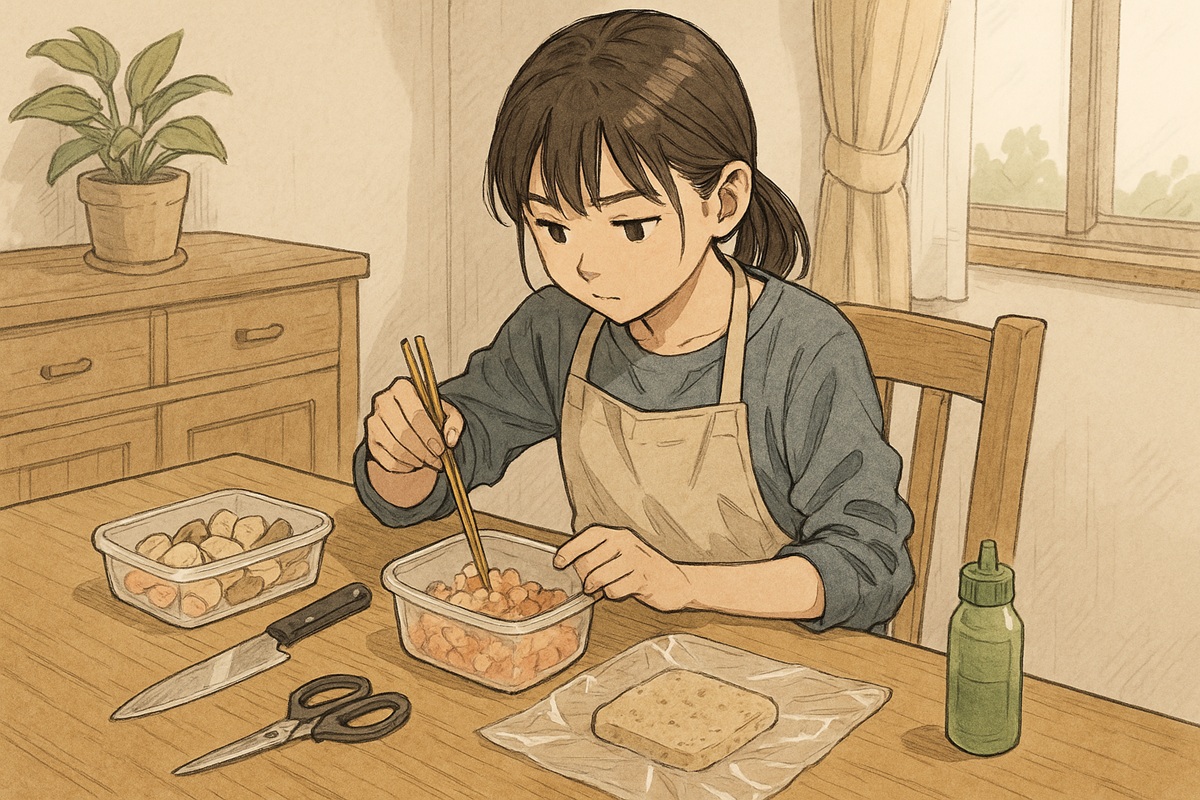 自作エサでコスパよくカワハギの釣果を狙う