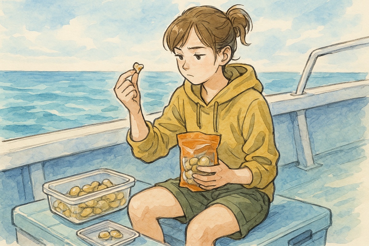 ボイルした餌はカワハギ釣りに使えるのか？メリットと注意点