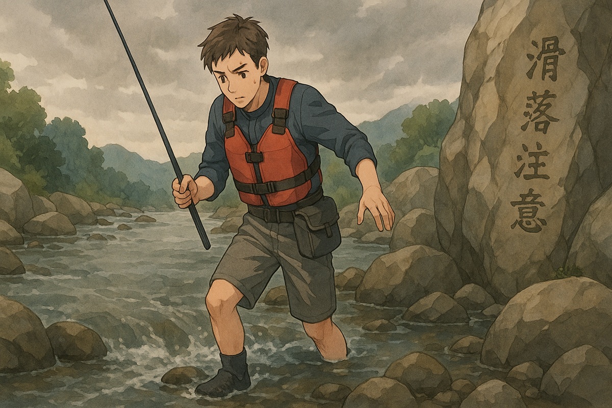鮎のしゃくり漁を行う際の注意点