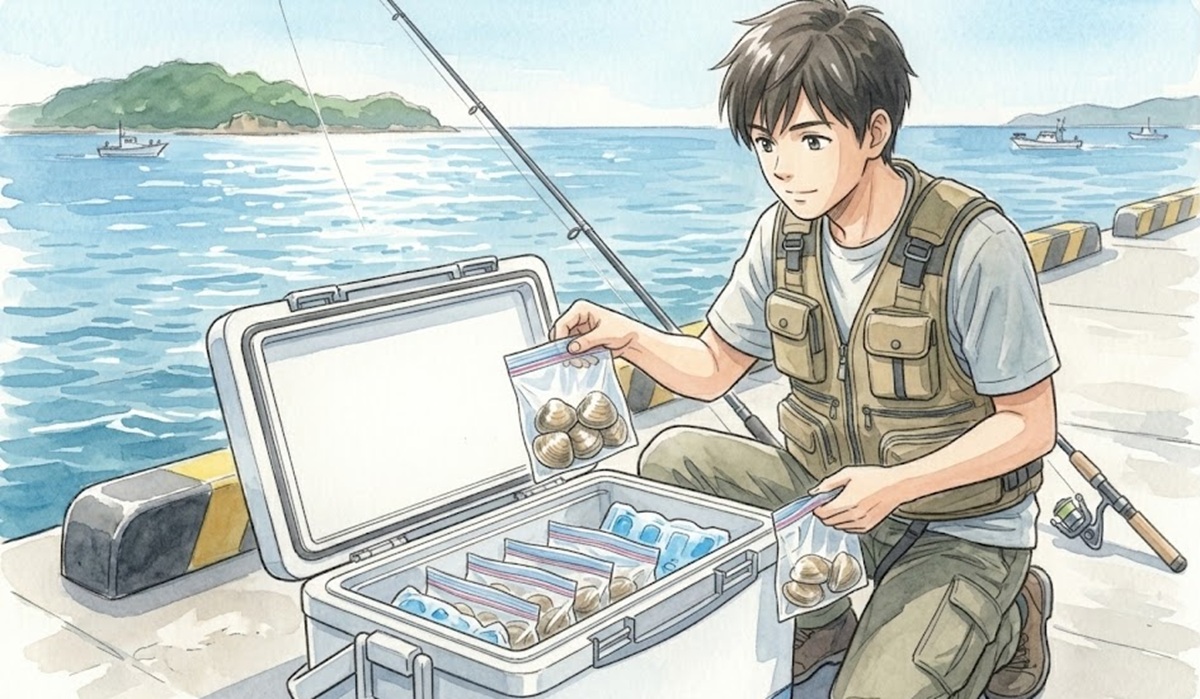 釣り人が行うべき釣り場での温度管理と余ったエサの小分け運用