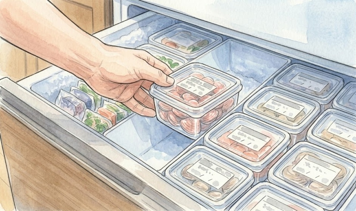 釣り人が余ったアサリを自宅の冷凍庫で長期間保存するための保管のコツ